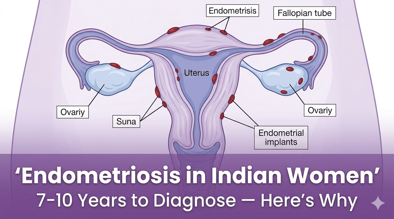 Endometriosis in Indian Women — The Disease That Takes 7-10 Years to Diagnose