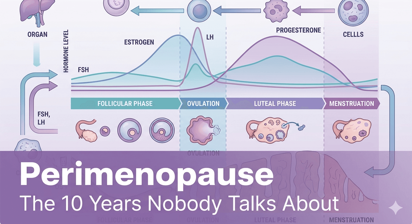 Perimenopause in Indian Women — The 10 Years Before Menopause That Nobody Talks About