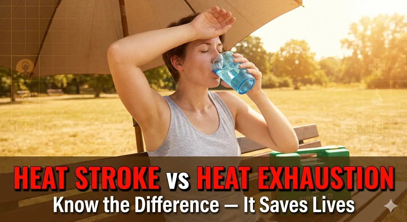 Heat Stroke and Heat Exhaustion Cover